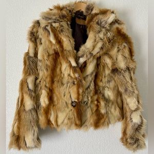 NWOT Guess Faux Fur Coat